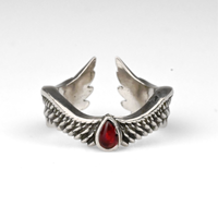 Blood Angels | Rozmiar Regulowany | Metal | Pierścień | Warhammer 40k