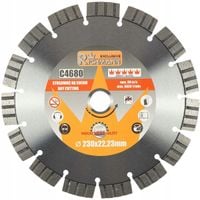 C4680 RICHMANN TARCZA DIAMENTOWA DO CIĘCIA CEGIEŁ BETONU ZBROJONEGO 230 MM