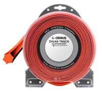 Żyłka tnąca 2.4/90m gwiazdka pomarańcz DBPLCEDBD01/24HO