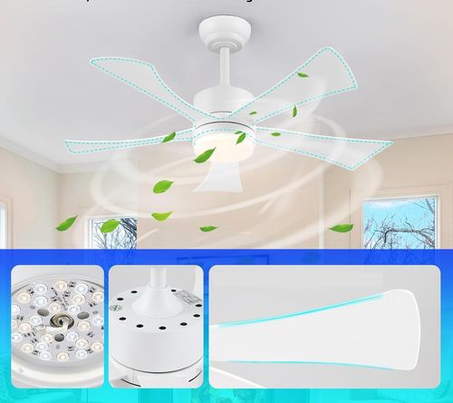 Wentylator sufitowy Surtime 8905 106 cm z oświetleniem LED i pilotem na Arena.pl