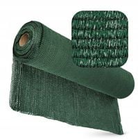 SIATKA CIENIUJĄCA 62% MASKUJĄCA 1,5x10m MATA OSŁONA NA OGRODZENIE PŁOT UV+