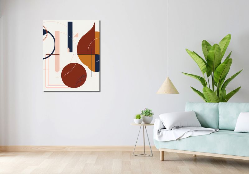 Obraz 70x90cm Harmonia Wnikliwa zdjęcie 2