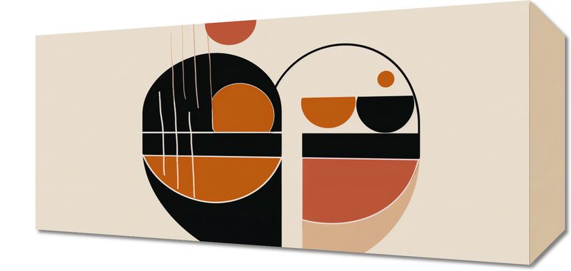 Obraz 40x20cm Proza Kształtów zdjęcie 1