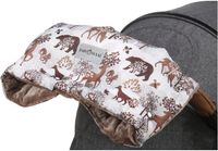 2 x MUFKA DO WÓZKA OCIEPLANA RĘKAWICA NA SANKI PREMIUM BABYMAM