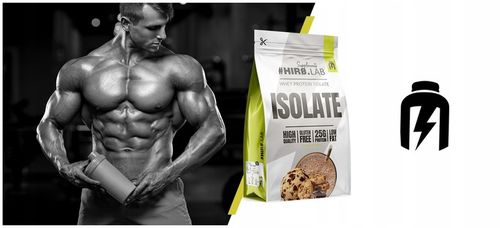 Izolat Białka BIAŁKO 700 g WPI Whey Protein Isolate Czekolada ciastko HIRO na Arena.pl