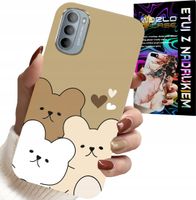 ETUI DO MOTOROLA G31 / G41 - MIŚ, MISIE WZORY DLA NAJMŁODSZYCH DZIECI