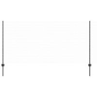 Ogrodzenie z słupkami Szary 1.2 x 100 m Stal