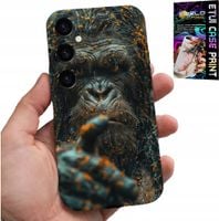 ETUI DO SAMSUNG GALAXY M15 5G - MAŁPA, MAŁPKA, GORYL, ZWIERZĘTA + SZKŁO