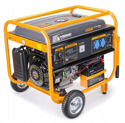 AGREGAT PRĄDOTWÓRCZY GENERATOR 6500W 230V ROZRUCH PM-AGR-6500M-EL na Arena.pl