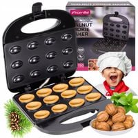 OPIEKACZ ELEKTRYCZNY DO ORZESZKÓW FORMA DO CIASTEK 12 szt. KAMILLE