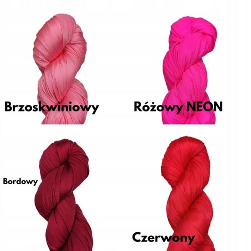 Szarfa akrobatyczna, chusta aerial silk 7 metrów Wybierz kolor na Arena.pl