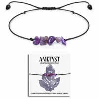 Bransoletka z naturalnego AMETYSTU amulet HARMONII