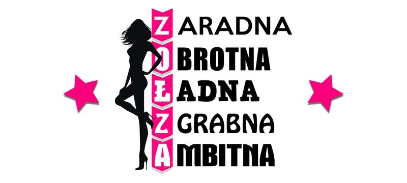 Kubek dla niej ZOŁZA - 330 ml - biały zdjęcie 2