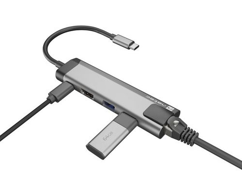 Stacja dokująca USB Natec Fowler GO Multiport USB-C PD, 2x USB 3.0 na Arena.pl