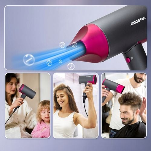 Suszarka do włosów 2200W Z JONIZACJĄ Zimny nawiew + Koncentrator na Arena.pl