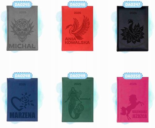 personalizowany Kalendarz A6 2026 TERMINARZ prezent DLA FRYZJERKI na Arena.pl