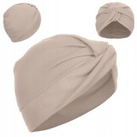 Turban Damski Bawełniany Gotowa Czapka na Głowę Bawełna Turbany KOLORY
