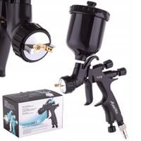 2X Mini Pistolet Lakierniczy AUARITA NOVA Dysza 0,8mm Zbiornik 250ml