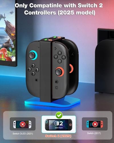 Stacja ładująca do kontrolerów Nintendo Switch 2 Joy Con na Arena.pl