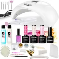 Zestaw do hybryd lampa LED UV 48W +frezarka+gratis