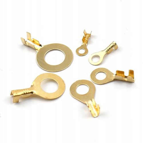 150 SZTUK Konektory Oczkowe Nieizolowane Kablowe Zestaw M3 M4 M5 M6 M8 M10 na Arena.pl