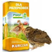 Karma kruszona dla przepiórek poniżej 3 tyg. życia PIAST PRZEPIÓRKA 1G 25kg