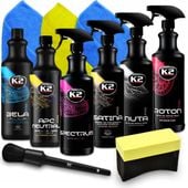 K2 PRO DUŻY ZESTAW DETAILINGOWY NA POCZĄTEK 1 LITR APC SATINA NUTA ROTON