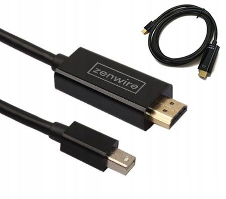 KABEL Adapter Przewód MINI DisplayPort HDMI 4K THUNDERBOLT 2 Display Port na Arena.pl