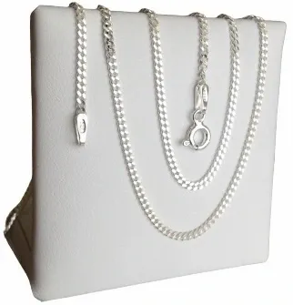 Łańcuszek srebrny z zawieszką (krzyżyk srebrny) zdjęcie 6