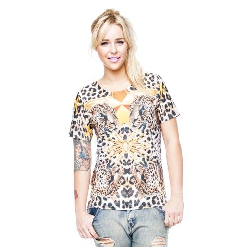 T-SHIRT LEOPARD STAR na Arena.pl