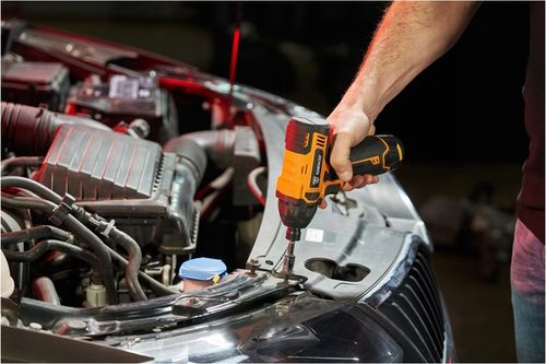 ZAKRĘTARKA UDAROWA AKUMULATOROWA KLUCZ UDAROWY 12V 100NM 1/4" BITY na Arena.pl