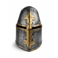 Crusader Helmet | 30 cm | Plastic | Plastikowy Hełm | Rycerz