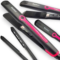 KARBOWNICA DO WŁOSÓW CERAMICZNA GEEMY Z REGULACJĄ TEMPERATURY RÓŻOWA MODNA