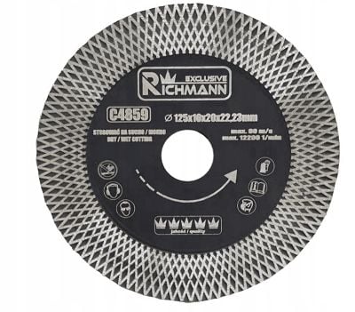 RICHMANN TARCZA DIAM. DO KRAWĘDZI 125x1,9MM C4859 na Arena.pl