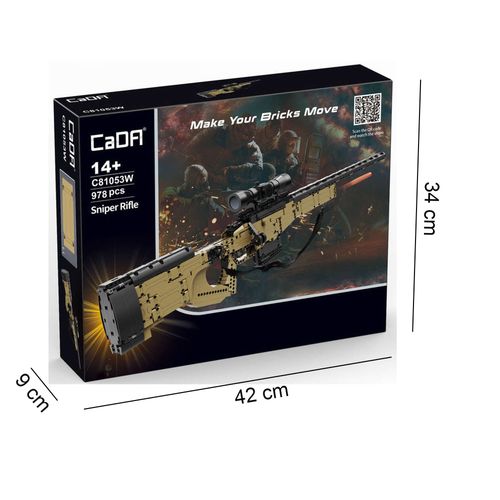 Cada klocki Sniper Rifle C81053W 27444 na Arena.pl
