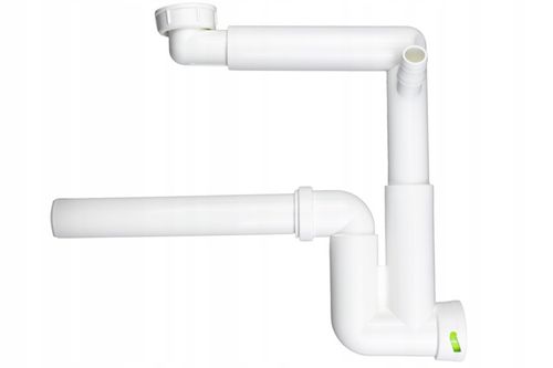 SYFON UMYWALKOWY Przyścienny Oszczędzający Miejsce DO UMYWALKI PRALKI fi 32 na Arena.pl