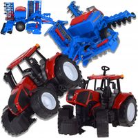 TRAKTOR CIĄGNIK MASZYNA ROLNICZA SIEWNIK FARMER ZABAWKA DLA DZIECI ROLNIK