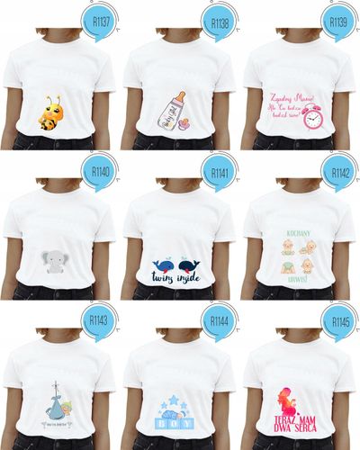 Koszulka ciążowa nadruk USG na Arena.pl