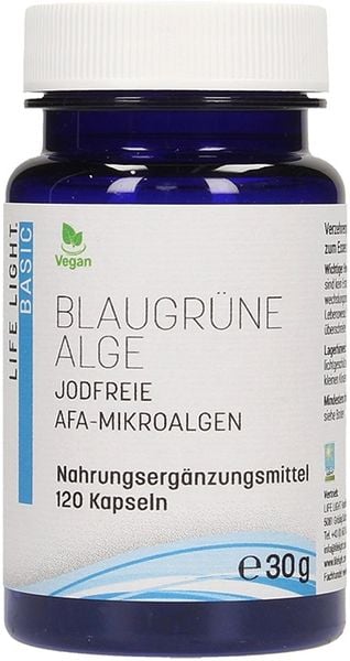 NIEBIESKO-ZIELONA ALGA AFA 120 TABLETEK zdjęcie 1