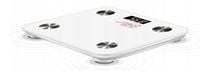 Waga łazienkowa elektroniczna Tech-Med FIT001 Bluetooth Analityczna Biała