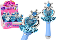 Różdżka Księżniczki Kolorowe Światła Dźwięki Niebieska