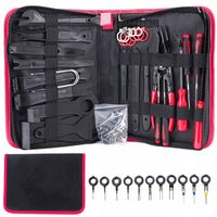 ŚCIĄGACZE DO TAPICERKI SZCZYPCE WYJMAKI SPINKI DO RADIA ZESTAW 43