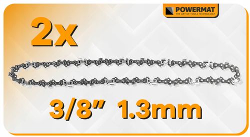 PROWADNICA DO PIŁY 30CM 12" + 2X ŁAŃCUCH 3/8" AKUMULATOROWEJ SPALINOWEJ na Arena.pl