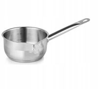 Garnek Stalowy 1,9 L ORION ANETT 16 cm z Pokrywką Indukcja Zmywarka