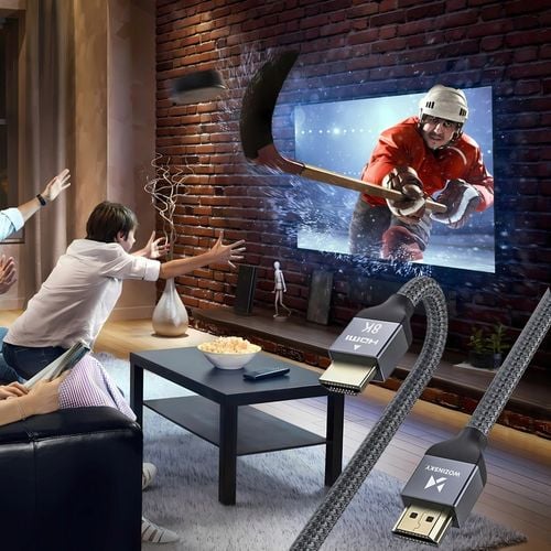 KABEL HDMI 2.1 8K 4K eARC PRZEWÓD PRZYŁĄCZE HDMI DO TV PS5 na Arena.pl