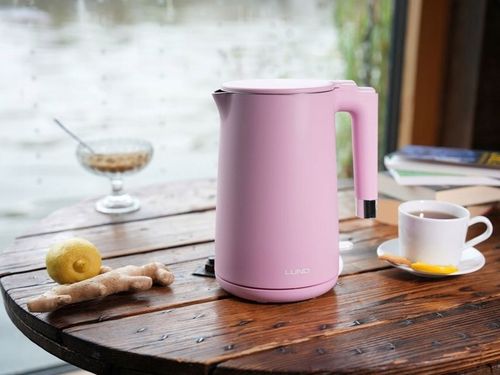 CZAJNIK ELEKTRYCZNY LUND 2200W 1,5L RÓŻOWY PODWÓJNE ŚCIANKI na Arena.pl