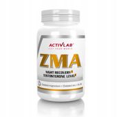 ActivLab ZMA 90 kaps. CYNK MAGNEZ B6 TESTOSTERON LIBIDO