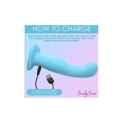 Wibrator punktu G XR Niebieski Silikon na Arena.pl