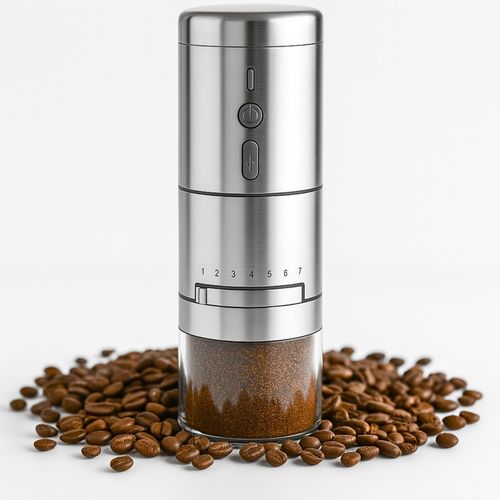 MŁYNEK DO KAWY ELEKTRYCZNY AKUMULATOROWY USB C MŁYNEK DO KAWY ZARNOWY na Arena.pl
