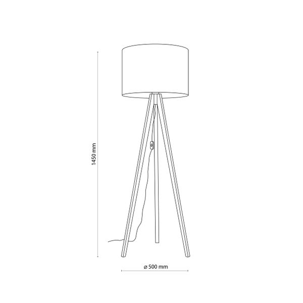 GRAND ORZECH LAMPA PODŁOGOWA zdjęcie 3